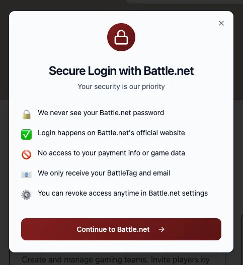 Battle.net Integration
